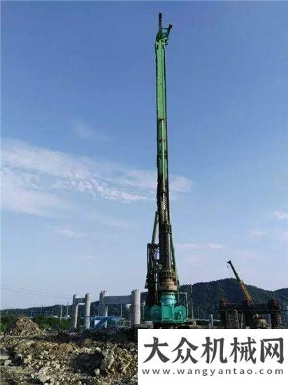 工作署会上海金泰全液压扩孔钻机在宁波三门湾大桥试桩成功徐工集