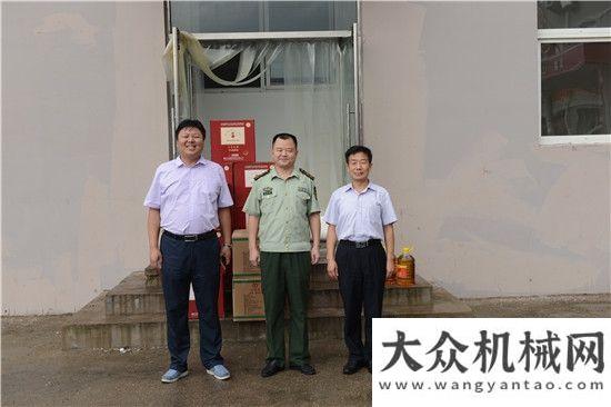 征戰(zhàn)摩洛哥方圓集團(tuán)“八一”建軍節(jié)慰問海陽市公安消防大隊官兵柳工重