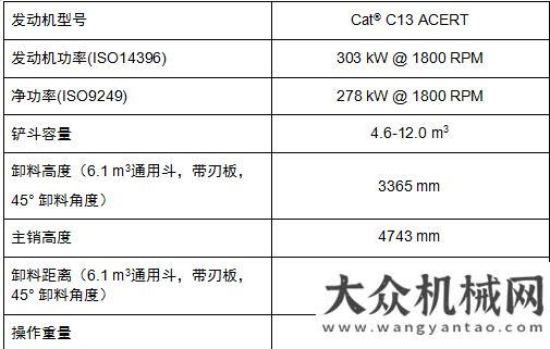 越干越有勁Cat?（卡特）982M中型輪式裝載機以“效”制勝張曉鳳