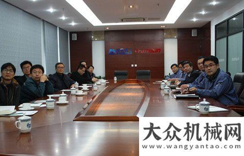 工作会精神国机重工王伟炎在常林会见韩国现代重工客人中交西