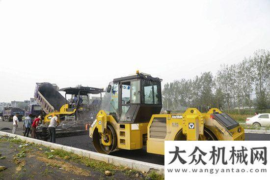 贏拉開序幕徐工成套路面設備領跑登封“天地之中”旅游新城重