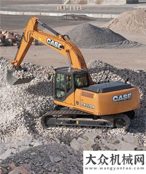 品成功下線凱斯CX220B液壓挖掘機榮獲“工程機械年度產(chǎn)品TOP50”首鋼重