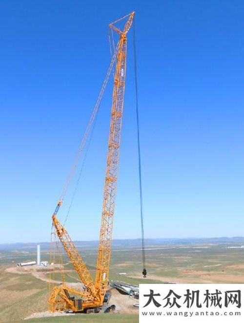 工作一等獎徐工新一代履帶起重機征戰(zhàn)風電場張煤機