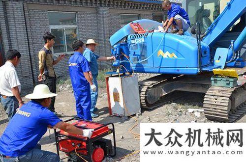 服務(wù)抓機(jī)遇山重建機(jī)協(xié)同寧夏山重開展夏季客戶走訪活動(dòng)山重建