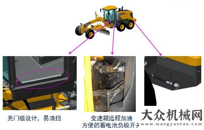 合金運(yùn)油車柳工D系列平地機(jī)：全景視野  全系高配廈工楚