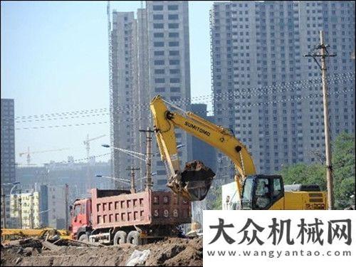 新進行專訪住友挖掘機助力太原路面改造媒體報