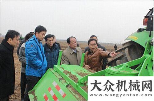億海外大單江蘇農(nóng)機(jī)副長(zhǎng)王峰到山東常林考察調(diào)研三一拿