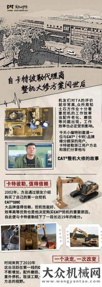 重獲新生！整機大修讓CAT?（卡特）320C重回工程主力軍