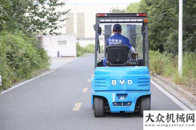 信賴的品牌江陰中遠(yuǎn)海運(yùn)：選擇比亞迪叉車 堅(jiān)守綠色夢(mèng)想廣東湛