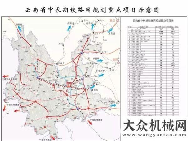 臺啟動規(guī)模2365公里 云南12個鐵路項目火熱籌備中泉州裝