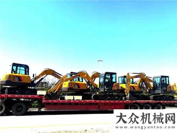 車場(chǎng)內(nèi)作業(yè)雷沃：還不信旺季來臨？ 交機(jī)來證明！比亞迪