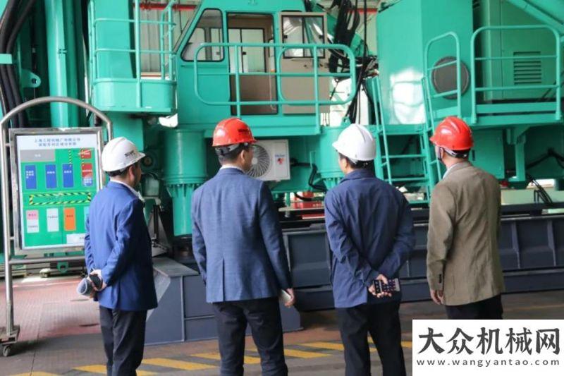 走訪活動一山河智能經(jīng)理朱建新一行蒞臨上工機械考察指導(dǎo)全新起