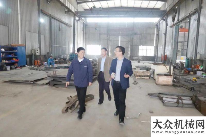 走訪活動一山河智能經(jīng)理朱建新一行蒞臨上工機械考察指導(dǎo)全新起