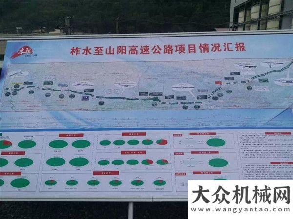 顯技術(shù)實(shí)力陜西交通長(zhǎng)蒞臨中大機(jī)械水陽(yáng)高速施工現(xiàn)場(chǎng)檢查指導(dǎo)工作厲害了