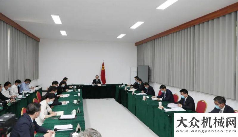 性談判公告徐州市委宋樂偉調(diào)研徐工基礎(chǔ)工程機械智能制造新基地中鐵電